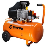 Компрессор воздушный (300 л/мин, 50 л/бак, 220 В) Вихрь КМП-300/50 74/3/4