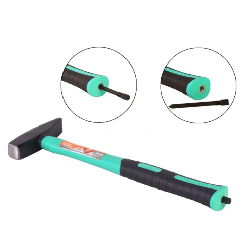 Молоток  300 г с фибергласовой рукояткой, кованый, со встроенным кернером STURM 1010-07-FR