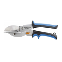 Ножницы по металлу прямого реза с угломером 220 мм HOEGERT HT3B514 43513