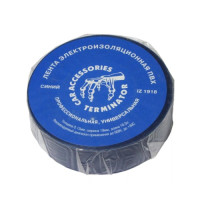 изолента синяя 19мм*18,3 м iz1918blue terminator_Интернет-магазин ГАРО