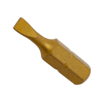 Бита шлиц 1/4 SL4,0х0,8 мм, 25 мм TIN AIST 1162540S