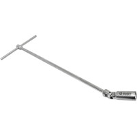 Ключ свечной Т-обр. шарнирный 21*16мм 500мм с фиксирующей пружиной AIST