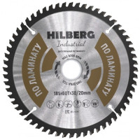 Диск пильный по ламинату (185х30/20 мм; 60Т) Hilberg Industrial HL185