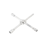 Ключ баллонный Х-образный 17х19х21х1/2 мм TOPAUTO усиленный