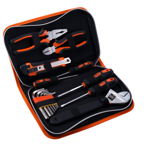 Набор инструментов универсальный бытовой 16 пр. КРАТОН HMS-06/16 2 12 14 006