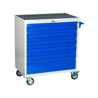тележка инструментальная 6 ящиков практик (синяя) wds-6 s30299025646_Интернет-магазин ГАРО
