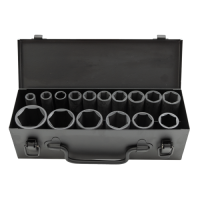 Набор ударных головок удл.  1/2