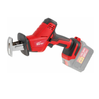 Cабельная пила (18 В, 2 А/ч, 3000 ход/мин) 