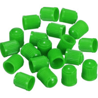 Колпачок для вентелей пластиковый зеленый SHTELWHEEL