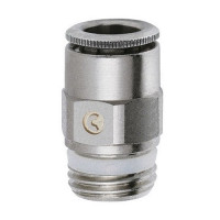 Фитинг прямой 14 цанговый с уплотнительным фторопластовым кольцом внешняя 1/2