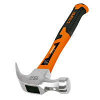 Молоток-гвоздодер  450 г с фибергласовой рукояткой TRUPER MA-16F 19710