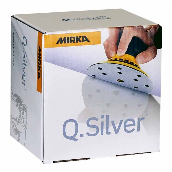 Круг шлифовальный на липучке D 150 мм, Р320 SILVER MIRKA 3661109932