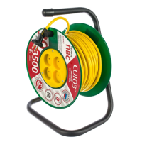 Удлинитель силовой на катушке ТМ Союз 3500 Вт 4 гн. 30 м 3303 29904