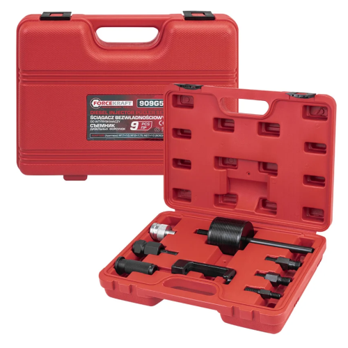 Съемник дизельных форсунок, набор 9 пр. FORCEKRAFT FK-909G5