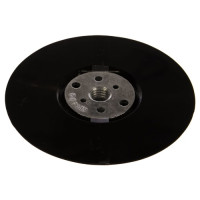 Диск опорный под липучку D125 мм для МШУ, крепление гайкой М14 ПРАКТИКА 776-737
