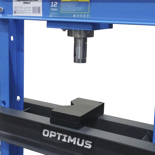 Пресс гидравлический настольный 12 т OPTIMUS OPT-212F ручной и ножной привод