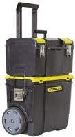ящик пластиковый для инструмента с колесами mobile workcenter 3 в 1 stanley_Интернет-магазин ГАРО