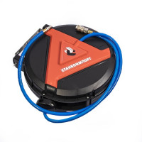 Шланг на самоскручивающейся катушке 8х12 мм 15 метров СТАНКОИМПОРТ HR00812HPVC