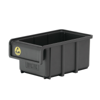 Лоток пластиковый, составной 170х105х80 мм Черный Практик ESD s30299104009