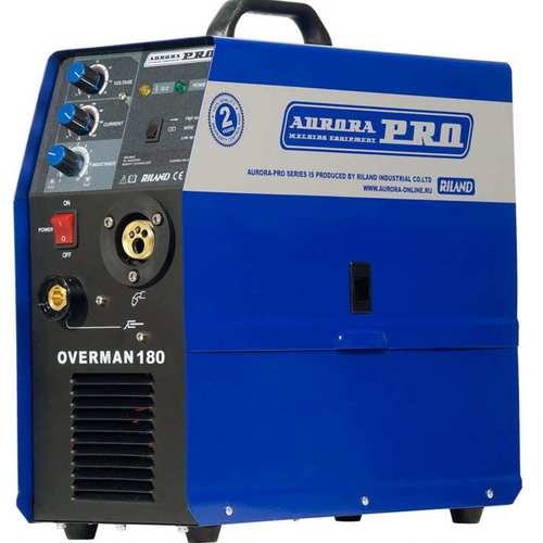 Полуавтоматический сварочный аппарат инверторного типа OVERMAN 180 Mosfet AURORA PRO 10041