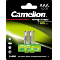 Аккумулятор Camelion AAA-1100mAh Ni-Mh BL-2 Always Ready (NH-AAA1100BP2, 1.2В) /2/24/