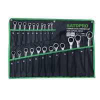 Набор ключей комбинированных трещоточных 22 пр. SATDFRO