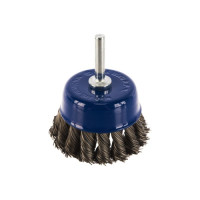 Кордщетка чашеобразная витая (75 мм) для дрели ПРАКТИКА 032-560