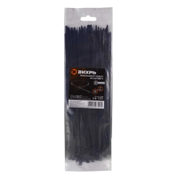 Хомуты нейлоновые (стяжки) 250х3.6 мм (100 шт в уп.) черная ВИХРЬ 73/9/1/28