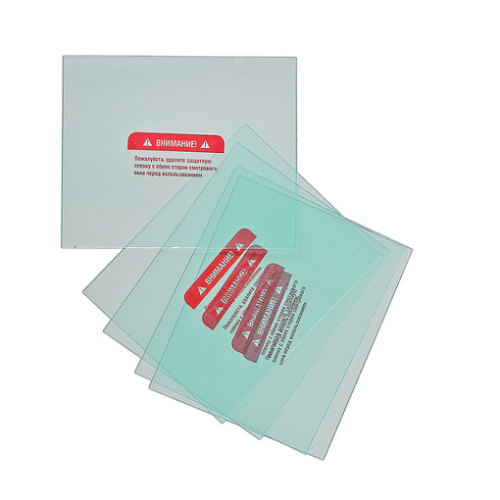 Внешнее защитное стекло маски сварщика 110х90х1 мм STURM OWLA4-5 (5 шт.)