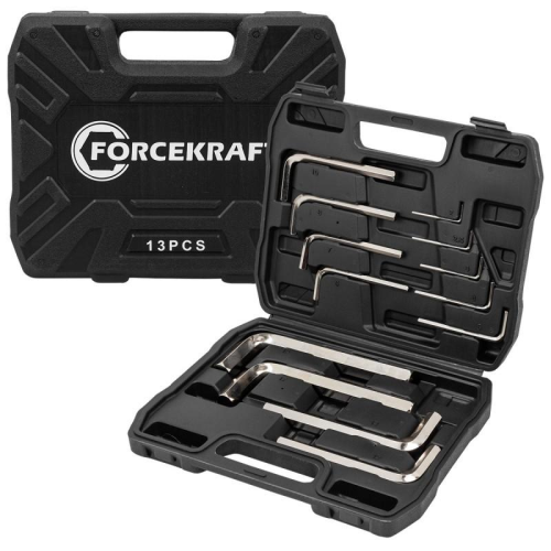 Набор шестигранников Г-обр. HEX 2-19 мм(13 пр.) FORCEKRAFT FK-5137C FK-5137C