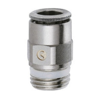 Фитинг прямой 12 цанговый с уплотнительным фторопластовым кольцом внешняя 1/2