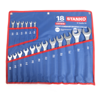 Набор ключей комбинированных 18 пр. 8-32 мм STANKO CS111018
