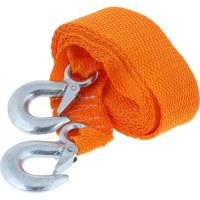 Трос буксировочный ленточный  3,5 т 4 м с крюками, европодвес AUTOSTART AS-T3.5-221