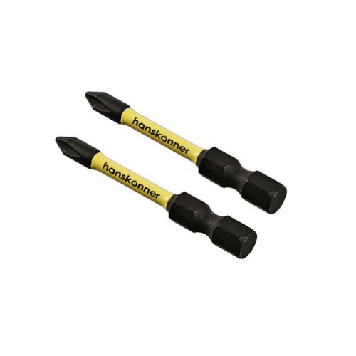 Биты PH1x50 мм торсионные HANSKONNER ImpactPower HPH1-50-2T (2 шт.)