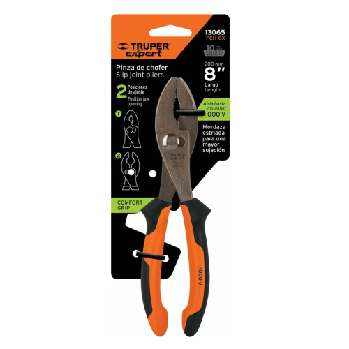 Клещи переставные двухпозиционные 200 мм TRUPER PCH-8X 13065