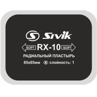 Пластырь кордовый (90*75 мм, 1 слой корда) для ремонта радиальных шин Л/А SIVIK RX-15