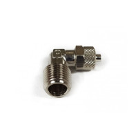 Фитинг угловой самозажимной 6/4 мм с резьбой 1/4 CAMOZZI
