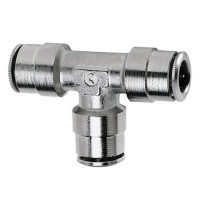 Фитинг тройник цанговый Т-образный 12мм CAMOZZI