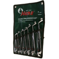 Набор ключей накидных  7 пр. 6-19 мм HANS 16007M