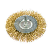 Кордщетка радиальная мягкая (100 мм) для дрели ПРАКТИКА 773-408