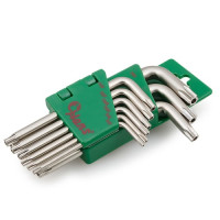 набор ключей г-обр.torx с отверстием tт10-50 (9 пр.) hans 16754-29th_Интернет-магазин ГАРО