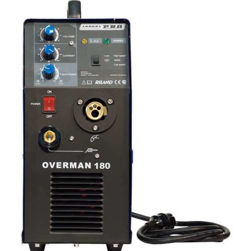 Полуавтоматический сварочный аппарат инверторного типа AuroraPRO Overman 180 Mosfet (220В)