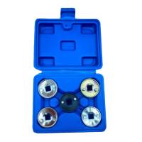 Набор головок для распределительного клапана ГРМ VAG 1.8, 2.0 TFSI 5 пр.