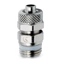 Фитинг прямой 10/8 самозажимной, внешняя 1/8