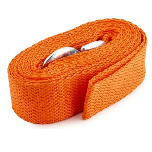 Трос буксировочный  3,5 т 4 м лента с крюками TOPAUTO Рострос 18244