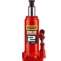 Домкрат бутылочный гидравлический 2 т (181-345 мм) STAYER RED FORCE 43160-2_z01