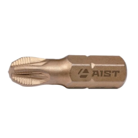 Бита крестовая 1/4 PZ 1х25 мм AIST S2 TIN 1162501Z10