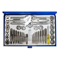 Набор метчиков и плашек  40 предметов SHTELWHEEL YT803001