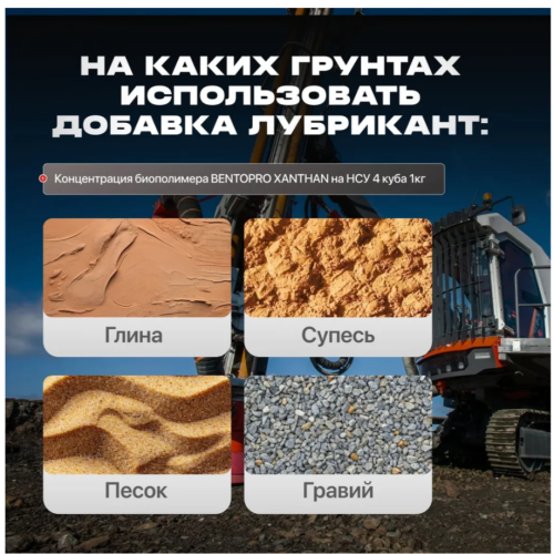 Полимер 14 кг BENTOPRO XANTHAN PR (ПВХ) БП-00000262