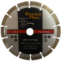 Диск алмазный (180х22.23х2.2 мм) сегмент GermaFlex